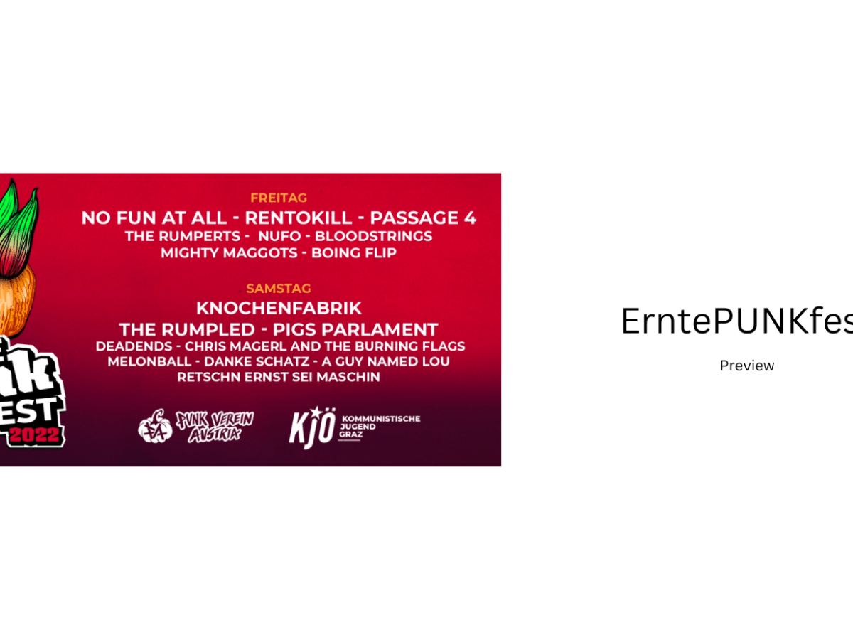 Buntes Punk-Wochenende mit dem&nbsp;ErntePUNKfest